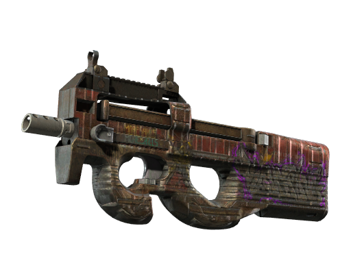 StatTrak™ P90 | Freight (Battle-Scarred)