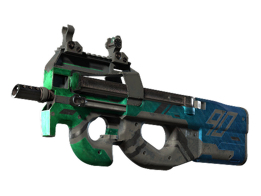 StatTrak™ P90 | Wave Breaker (Battle-Scarred)