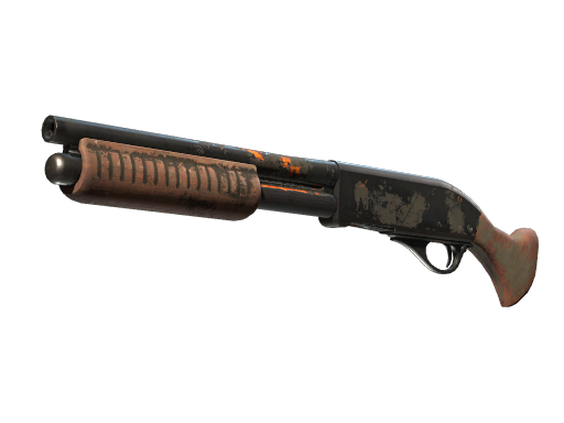 StatTrak™ Sawed-Off | Orange DDPAT (Battle-Scarred)
