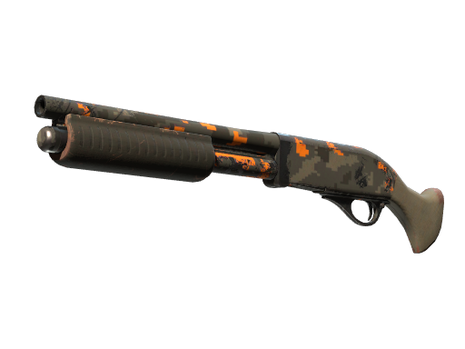 StatTrak™ Sawed-Off | Orange DDPAT (Field-Tested)