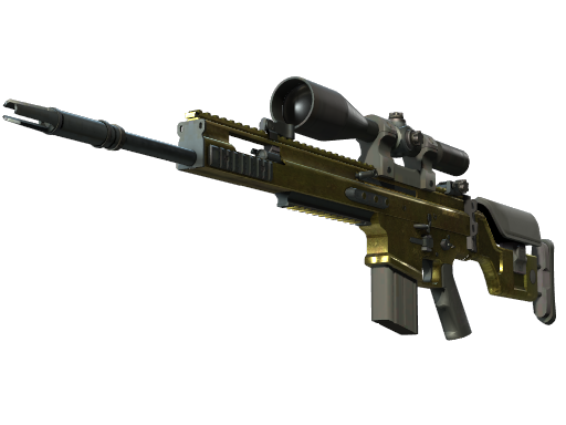 SCAR-20 | Brass (Field-Tested)