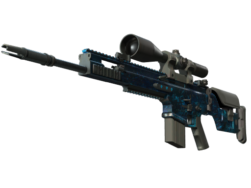 StatTrak™ SCAR-20 | Grotto (Battle-Scarred)