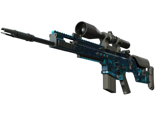 StatTrak™ SCAR-20 | Grotto (Field-Tested)