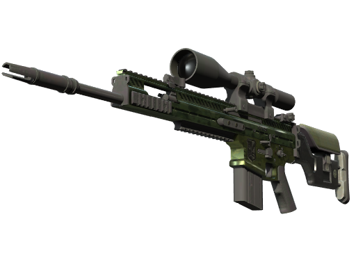 StatTrak™ SCAR-20 | Green Marine (Factory New)