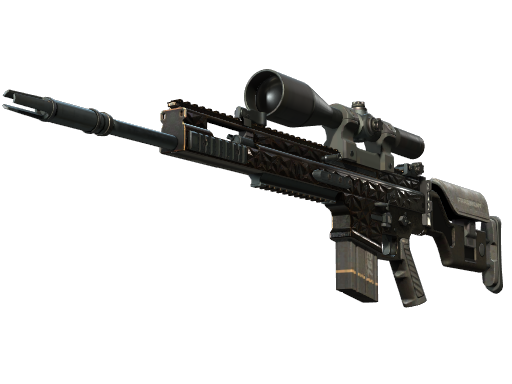 StatTrak™ SCAR-20 | Fragments (Battle-Scarred)
