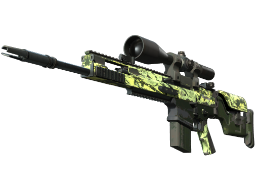 StatTrak™ SCAR-20 | Outbreak (Well-Worn)