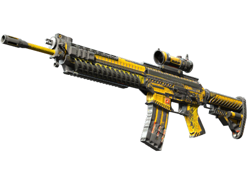 SG 553 | Hazard Pay (Battle-Scarred)