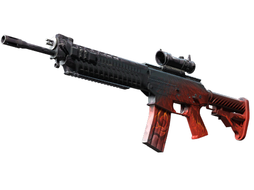 StatTrak™ SG 553 | Darkwing (Field-Tested)