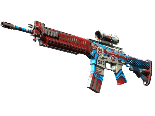 SG 553 | Integrale (Battle-Scarred)