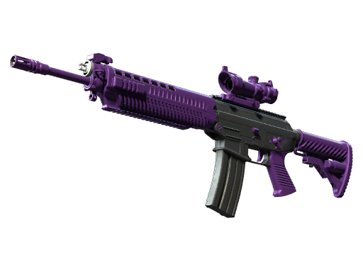 StatTrak™ SG 553 | Ultraviolet (Factory New)