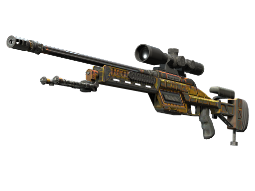 StatTrak™ SSG 08 | Big Iron (Battle-Scarred)