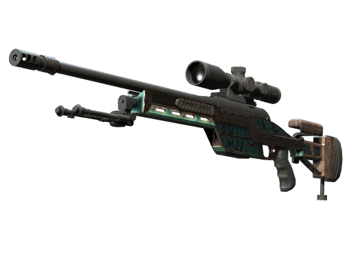 SSG 08 | Azure Glyph (Field-Tested)