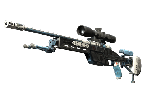 StatTrak™ SSG 08 | Ghost Crusader (Field-Tested)