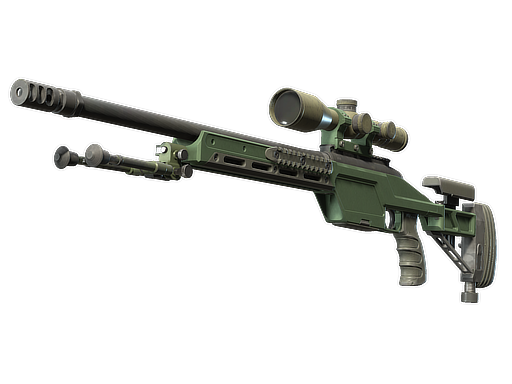 SSG 08 | Green Ceramic (Field-Tested)