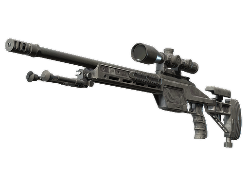 SSG 08 | Grey Smoke (Battle-Scarred)