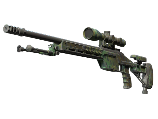Souvenir SSG 08 | Jungle Dashed (Field-Tested)