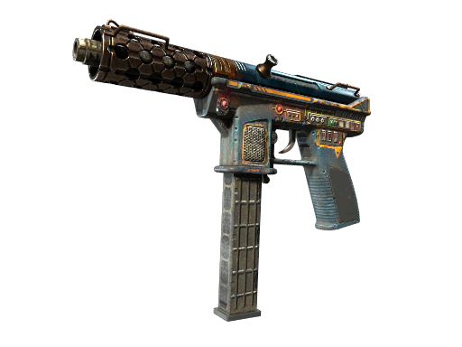 Tec-9 | Remote Control (Battle-Scarred)