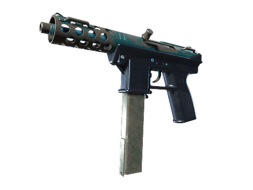 Tec-9 | Blue Blast (Battle-Scarred)