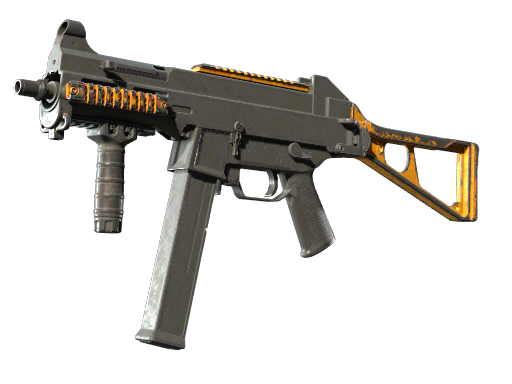 UMP-45 | Caramel (Battle-Scarred)