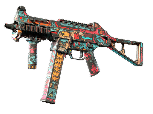 UMP-45 | K.O. Factory (Battle-Scarred)
