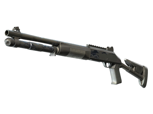XM1014 | Frost Borre (Battle-Scarred)